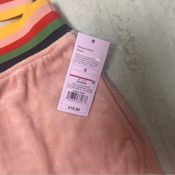 Wild Fable pink velour shorts set - Picture 8 of 10